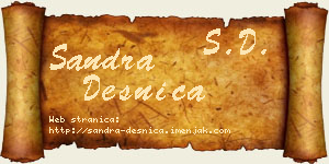 Sandra Desnica vizit kartica
